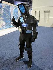 Tablet Man. (Photo: Rob Pegoraro.)